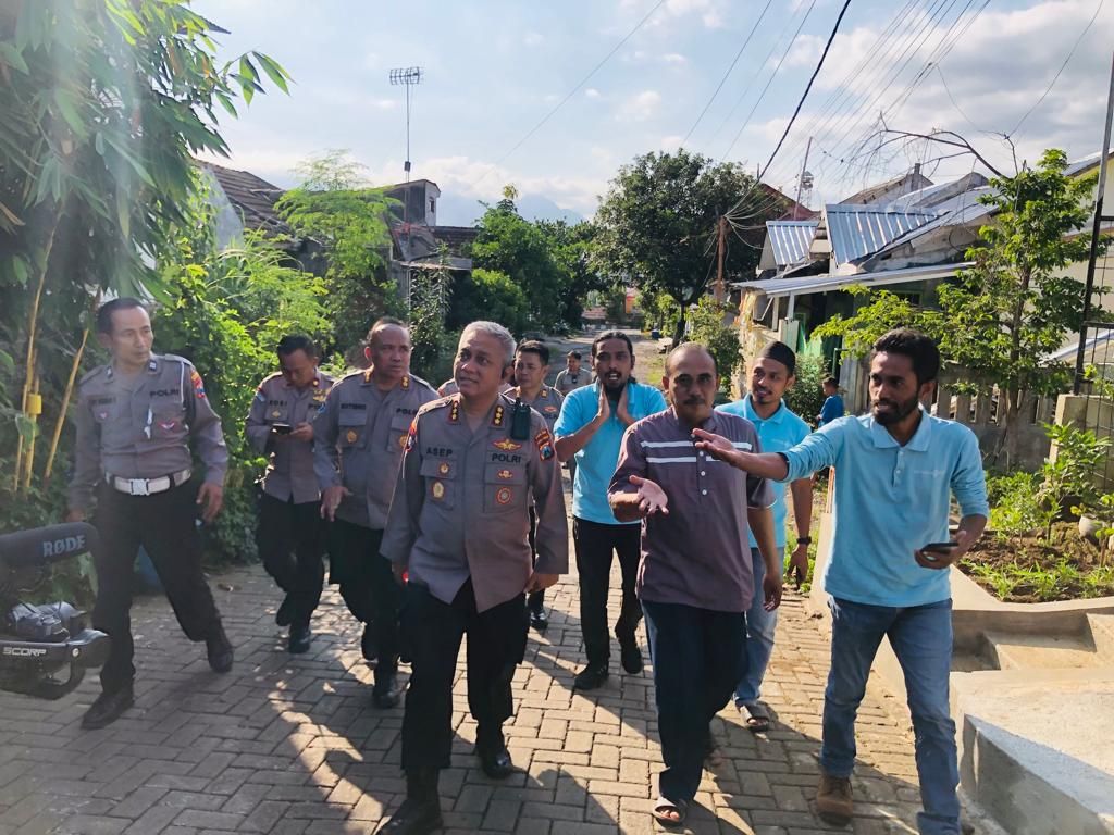 Dokumentasi kunjungan bersama jajaran Kepolisian