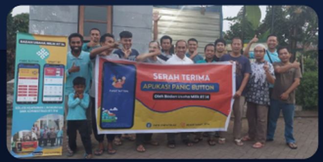 Dokumentasi serah terima Panic Button